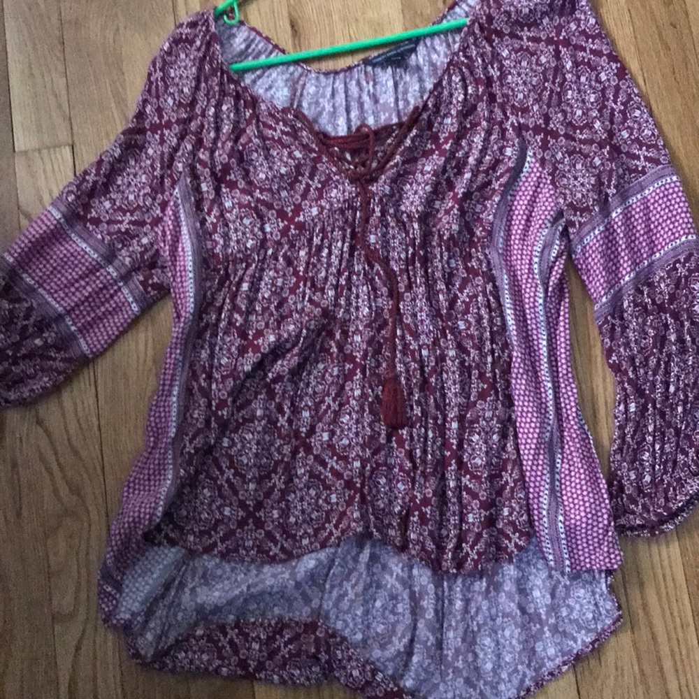 Long sleeve blouse